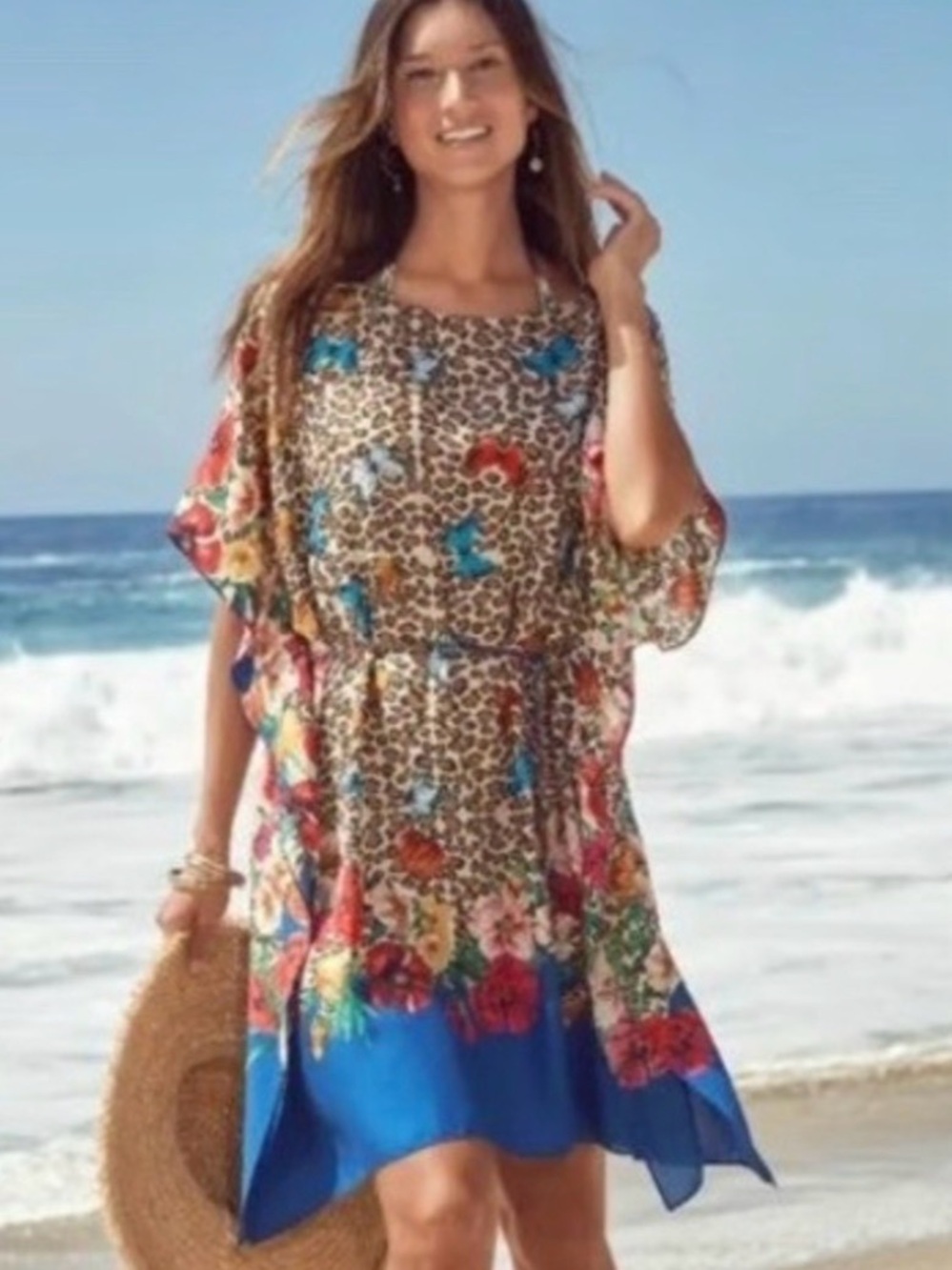 Johnny Was Fleur Kaftan Dress